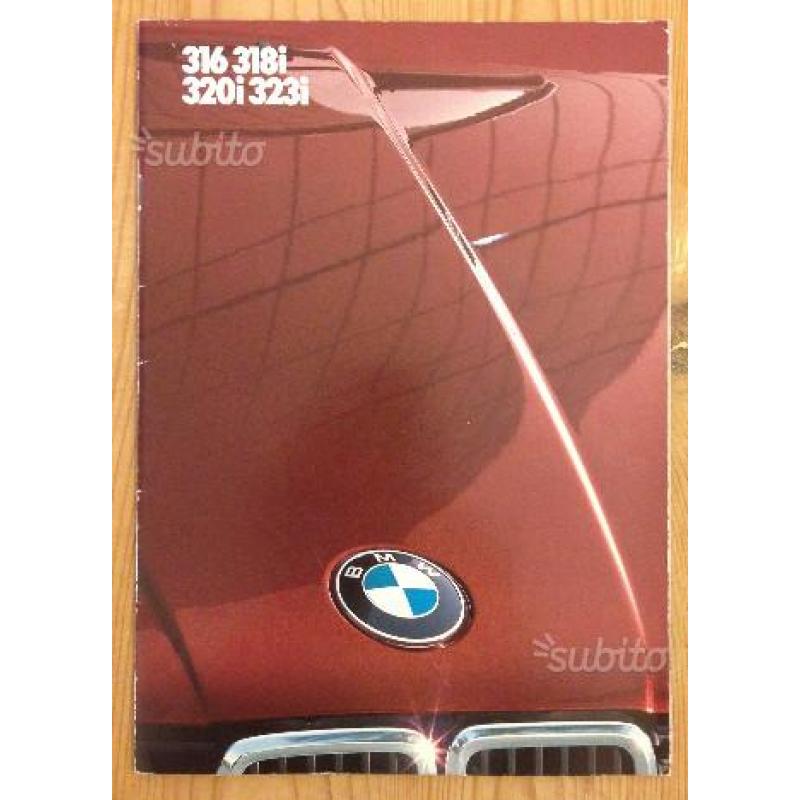 Brochure BMW serie 3 e30 (1983)