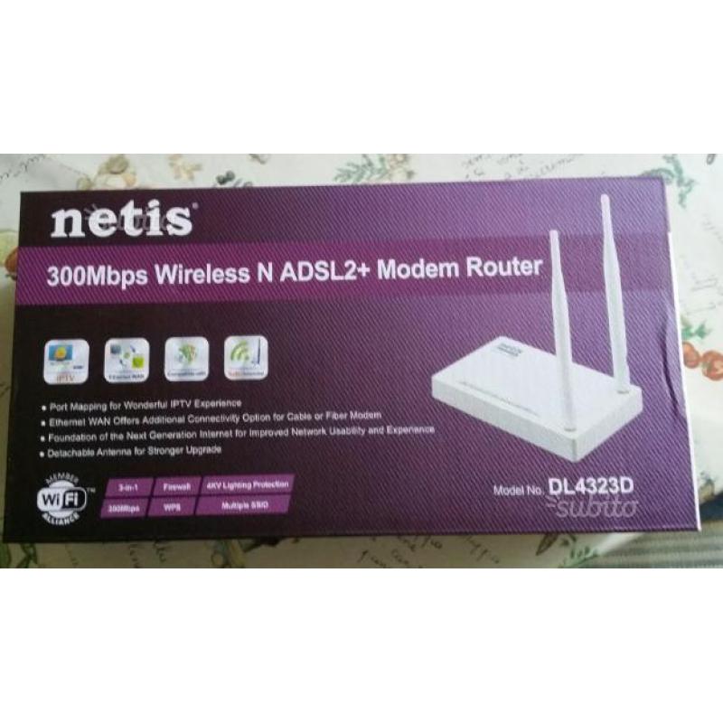 Modem router 300 mbps NETIS
