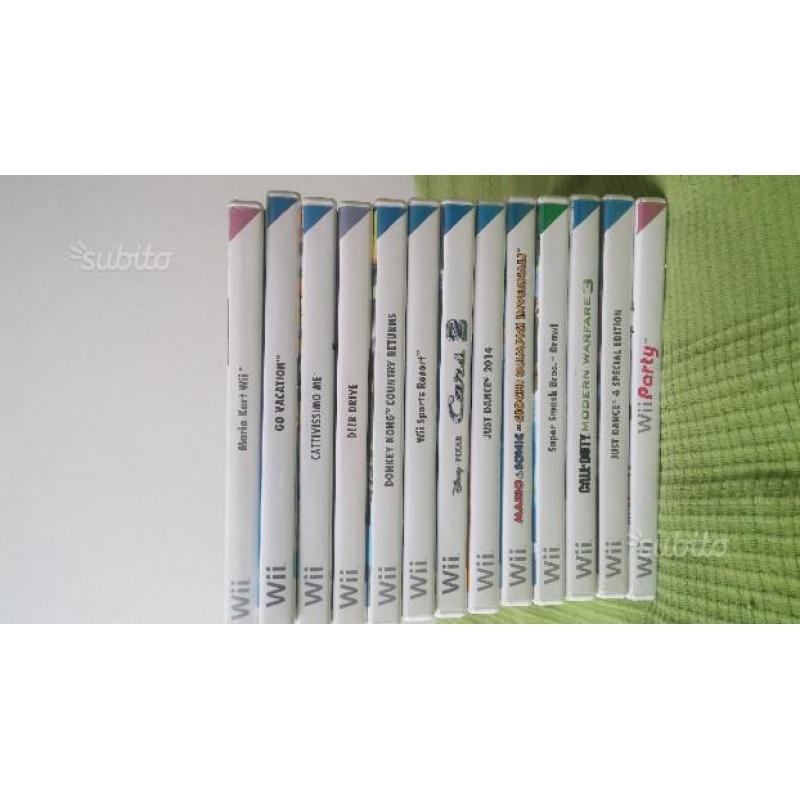 Nintendo Wii con tantissimi accessori e giochi