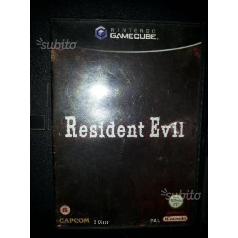 Resident evil Nintendo gamecube giochi nes console