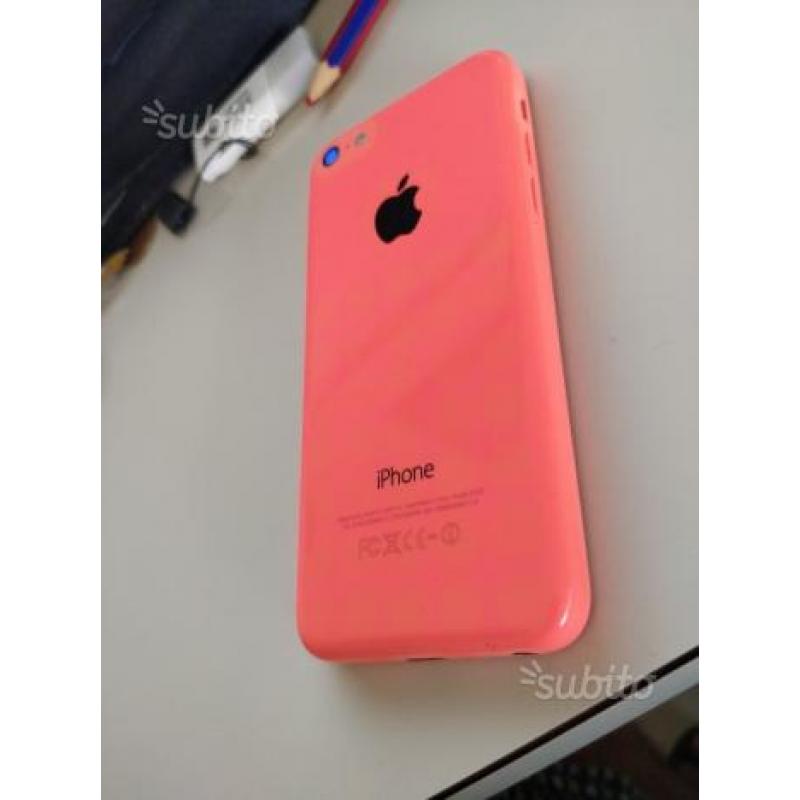 IPhone 5C rosa (rosso corallo) 16 gb perfetto