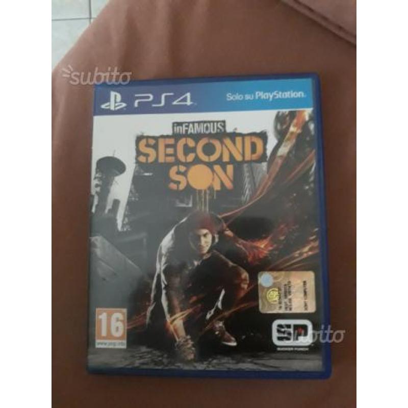 InFamous second son ps4 ( gioco nuovo)