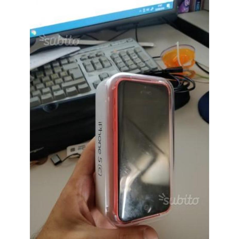 IPhone 5C rosa (rosso corallo) 16 gb perfetto